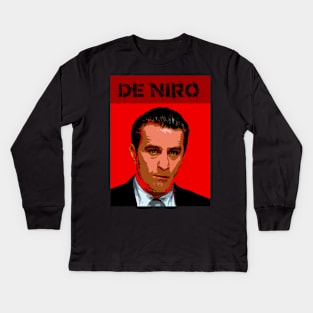 robert de niro Kids Long Sleeve T-Shirt